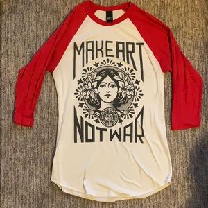 Obey three-quarter length t-shirt